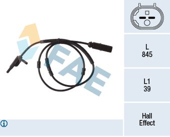 FAE 78292 Sensor, wheel speed
