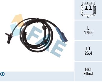 Sensor, wheel speed FAE 78305