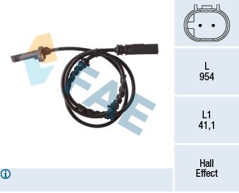 Sensor, wheel speed FAE 78335
