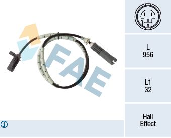 FAE 78378 Sensor, wheel speed