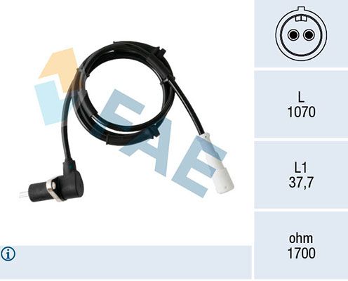 FAE 78388 Sensor, wheel speed