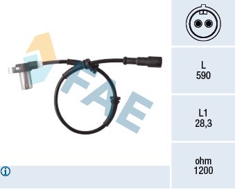 FAE 78416 Sensor, wheel speed