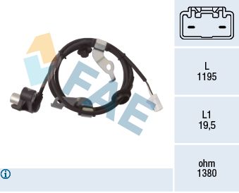 Sensor, wheel speed FAE 78476