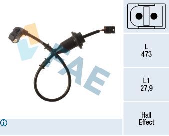 Sensor, wheel speed FAE 78490