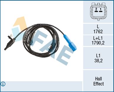 FAE 78516 Sensor, wheel speed