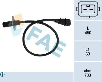 Sensor, crankshaft pulse FAE 79001