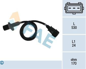 Sensor, crankshaft pulse FAE 79004