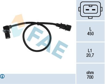 FAE 79012 Sensor, crankshaft pulse