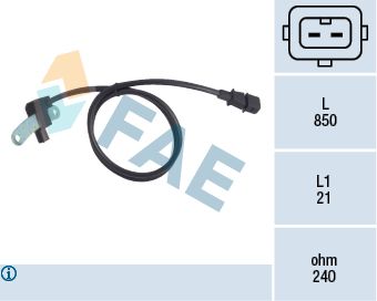 FAE 79019 Sensor, crankshaft pulse