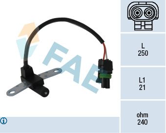 FAE 79020 Sensor, crankshaft pulse