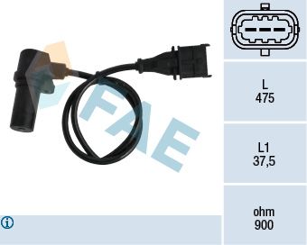 Sensor, crankshaft pulse FAE 79060