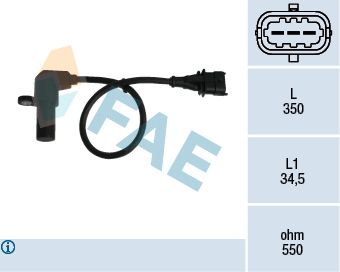 FAE 79069 Sensor, crankshaft pulse