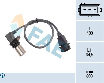 FAE 79072 Sensor, crankshaft pulse