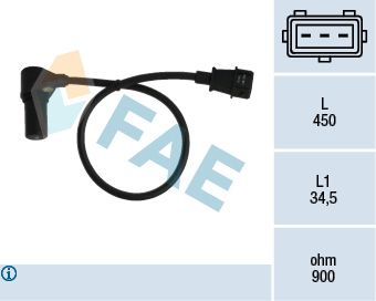 FAE 79074 Sensor, crankshaft pulse