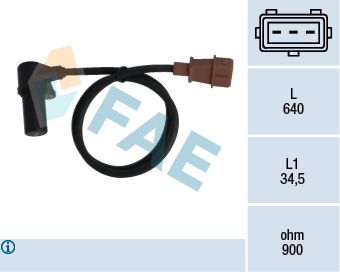 FAE 79076 Sensor, crankshaft pulse