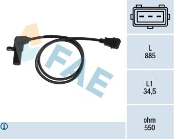 FAE 79078 Sensor, crankshaft pulse