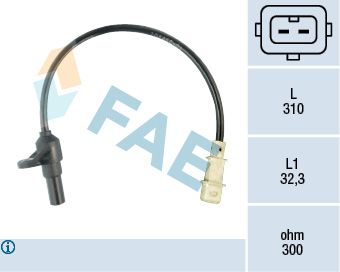 FAE 79084 Sensor, crankshaft pulse