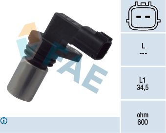 Sensor, crankshaft pulse FAE 79091
