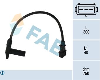 Sensor, crankshaft pulse FAE 79096