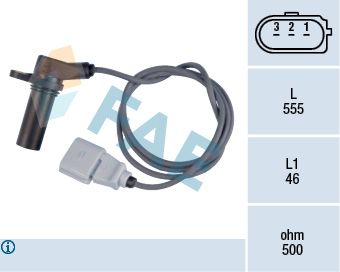 Sensor, crankshaft pulse FAE 79132