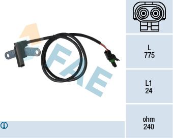 FAE 79145 Sensor, crankshaft pulse
