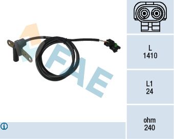 Sensor, crankshaft pulse FAE 79146