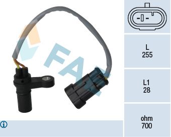 FAE 79191 Sensor, crankshaft pulse