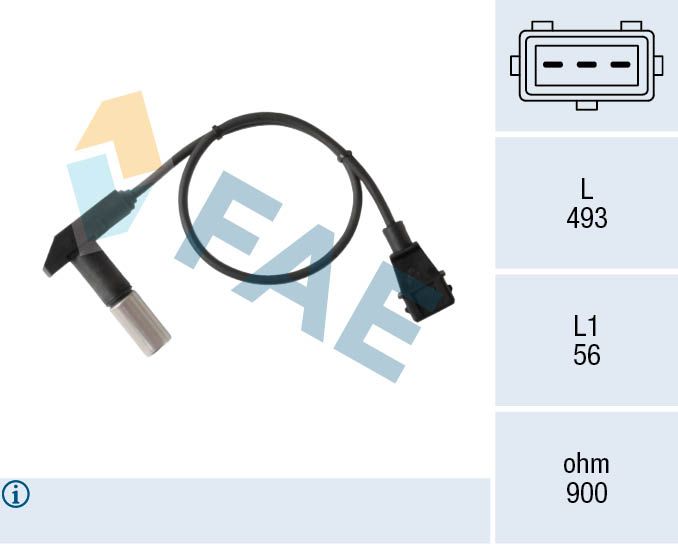 FAE 79208 Sensor, crankshaft pulse