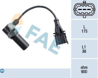 FAE 79222 Sensor, crankshaft pulse