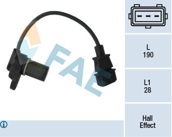 FAE 79236 Sensor, camshaft position