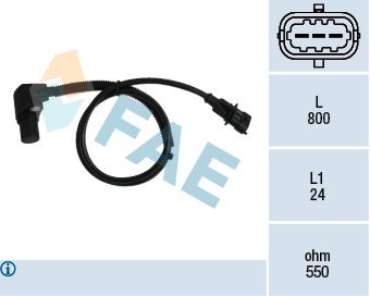 FAE 79239 Sensor, crankshaft pulse