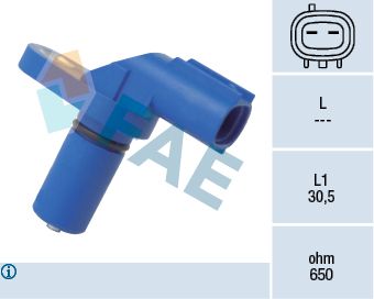FAE 79255 RPM Sensor, automatic transmission