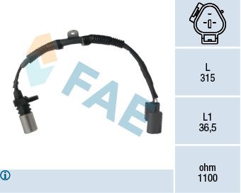 FAE 79299 Sensor, crankshaft pulse