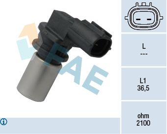 FAE 79316 Sensor, crankshaft pulse