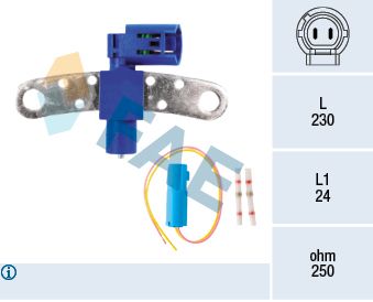 FAE 79321 Sensor, crankshaft pulse