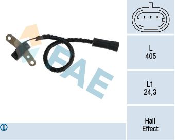 Sensor, crankshaft pulse FAE 79335