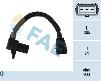 FAE 79355 Sensor, crankshaft pulse