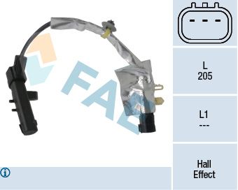 FAE 79375 Sensor, crankshaft pulse