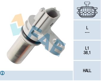 FAE 79380 Sensor, crankshaft pulse