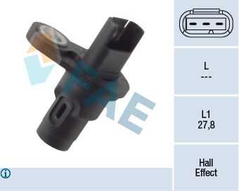 Sensor, crankshaft pulse FAE 79382