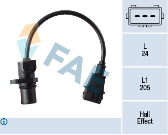Sensor, crankshaft pulse FAE 79389