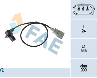 FAE 79411 Sensor, crankshaft pulse