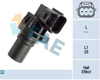 FAE 79412 Sensor, camshaft position