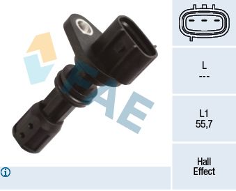 FAE 79434 Sensor, crankshaft pulse