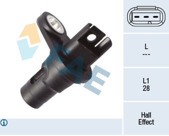 Sensor, crankshaft pulse FAE 79445