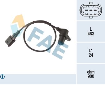 FAE 79446 Sensor, crankshaft pulse