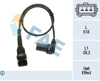 Sensor, camshaft position FAE 79454