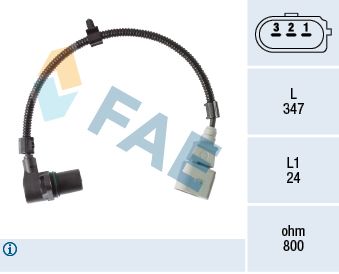 FAE 79463 Sensor, crankshaft pulse