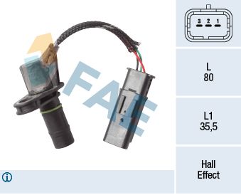 Sensor, ignition pulse FAE 79465