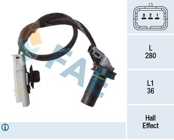 RPM Sensor, manual transmission FAE 79466